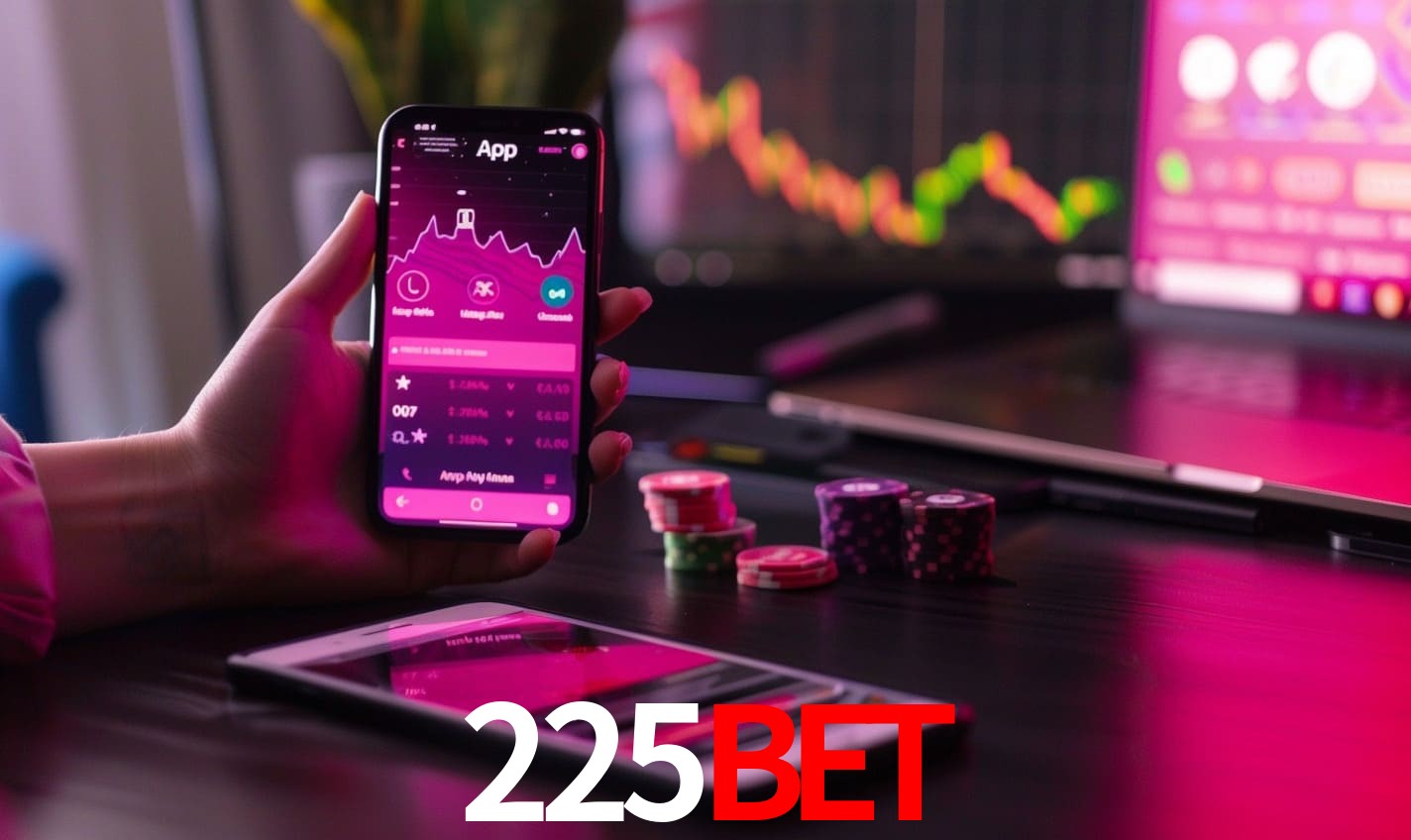 Recursos Exclusivos do App 225BET - Modo Offline, Login Biométrico